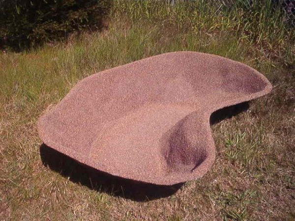 Pond Large Kidney Fibreglass Fish Pond Water Feature Fountain