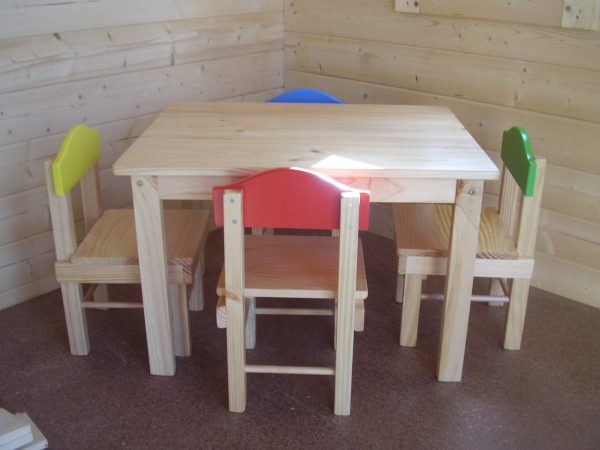 Kids Table And 2 Chairs