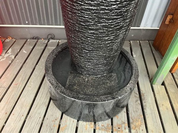 OUTDOOR WATER FEATURE - Terrazzo Urn Fountain - Image 3