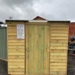 Treated Pine Timber Shed Special - Skillion roof